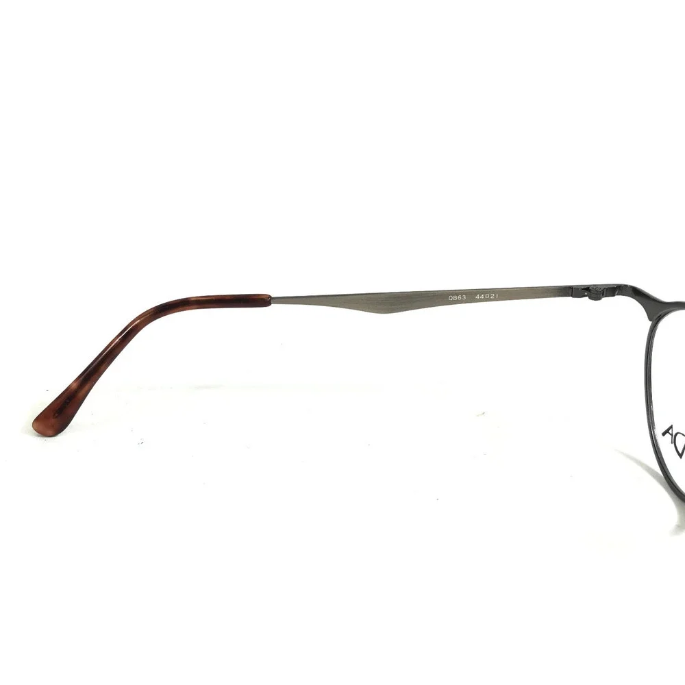Coda Eyeglasses Frames C-20 QB63 Antique Black Gray Round Modernist 44-21-132